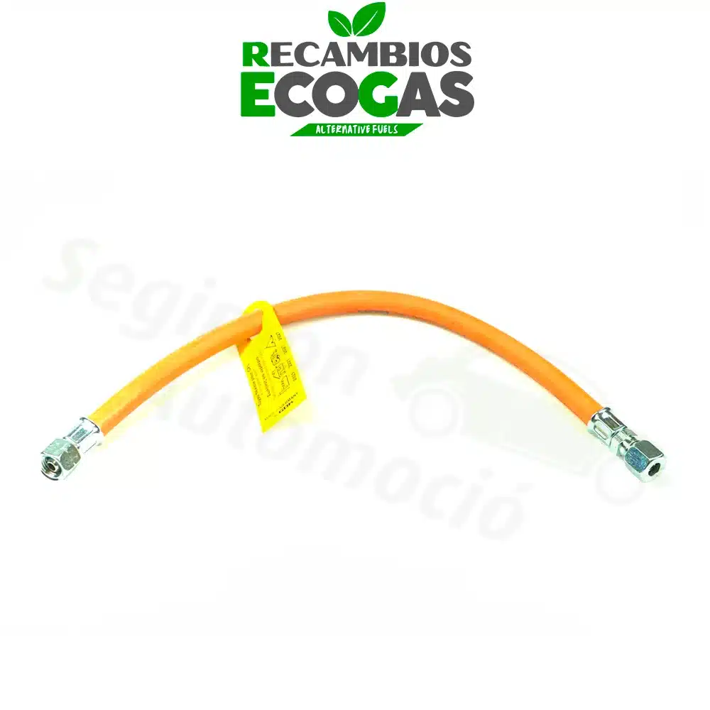Mangueira de borracha GOK para gás (pressão média) 1/4-LH x M14x1.5 (8 mm)