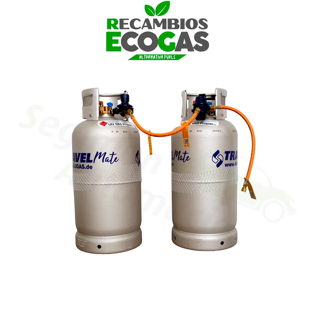 GOK sistema de 2 cilindros de gas Caramatic BasicTwo 30 mbar 1,5 kg/h