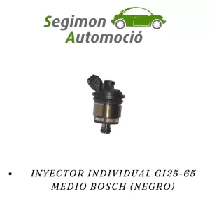 Inyector de GLP/GNC Landi Renzo GI25-65 Azul MED | Conector AMP