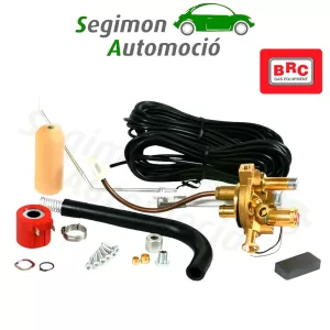 MULTIVÁLVULA BRC Europa 2 GPL de salida de 6mm – para depósitos inferiores 0°