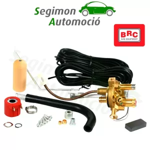 MULTIVÁLVULA BRC Europa 2 GPL de salida de 6mm – para depósitos tóricos 30°