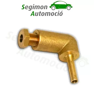 2 x Tornillo de empuñadura en estrella con casquillo distanciador para juego de soporte de botella de gas CAMPKO (reequipamiento de cierre rápido)