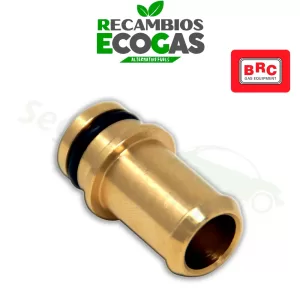 BRC ZB Zenith CNG 2.5 bar reductor de gas 200 bar incl. MV y HD - sensor de temperatura