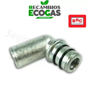 BRC ZB Zenith CNG 2.5 bar reductor de gas 200 bar incl. MV y HD - sensor de temperatura