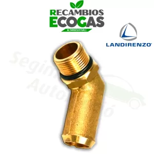 Europegas conexión de agua para el reductor de GLP PREMO/ SUPREMO 16 mm