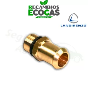 Europegas conexión de agua para el reductor de GLP PREMO/ SUPREMO 16 mm