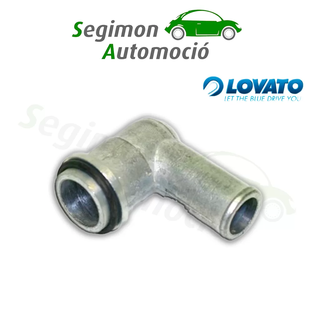 Lovato conexión de agua para reductor incl. junta tórica (aluminio)