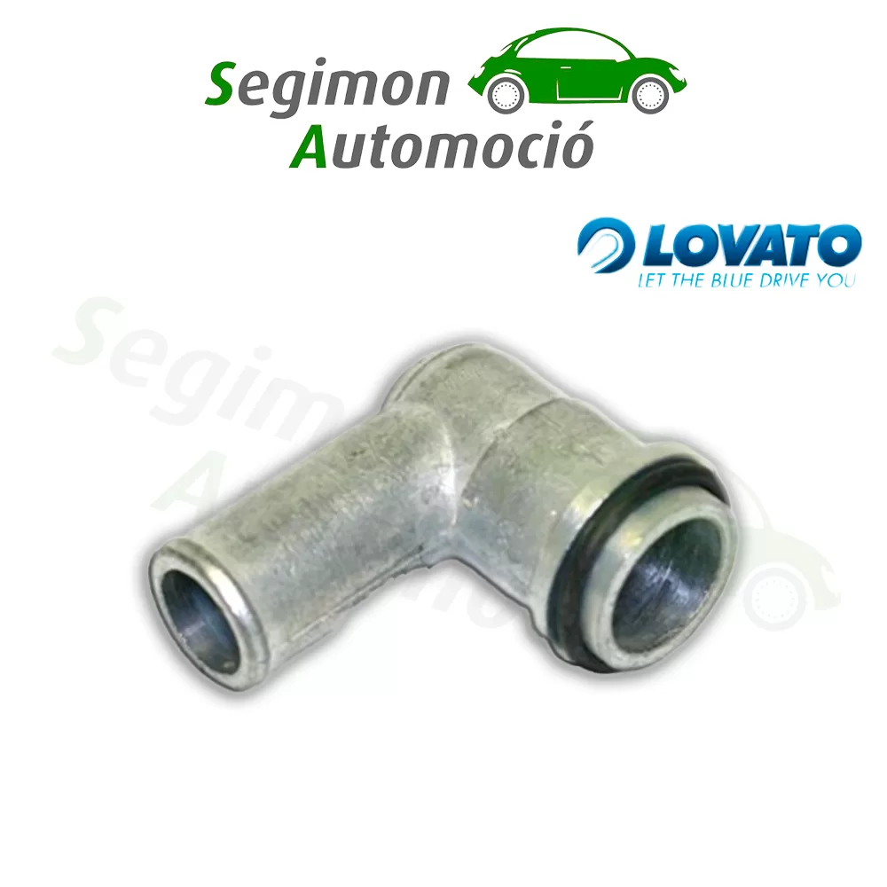 Lovato conexión de agua para reductor incl. junta tórica (aluminio)