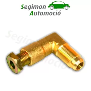 Codo para multiválvula/boca de depósito M10x1 / M14x1 Ø 6 / 8 mm