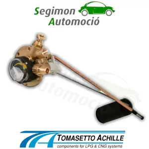 MULTIVÁLVULA Tomasetto AT00 (67R-00) SPRINT GLP salida extra 8mm – para depósitos inferiores 0°