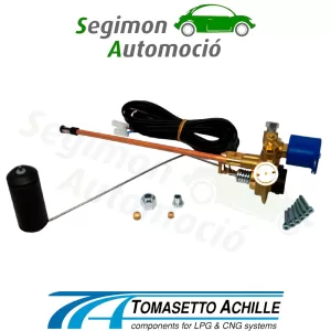 MULTIVÁLVULA Tomasetto AT02 GLP salida extra 8mm – para tanques cilíndricos de GLP 90°