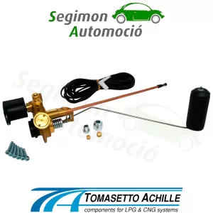 MULTIVÁLVULA Tomasetto AT02 GLP salida estándar 6mm – para tanques cilíndricos de GLP 90°