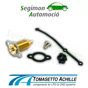Adaptador de boquilla de suministro BAYONETA con conexión para válvula de llenado en depósito de gas combustible de 4 agujeros