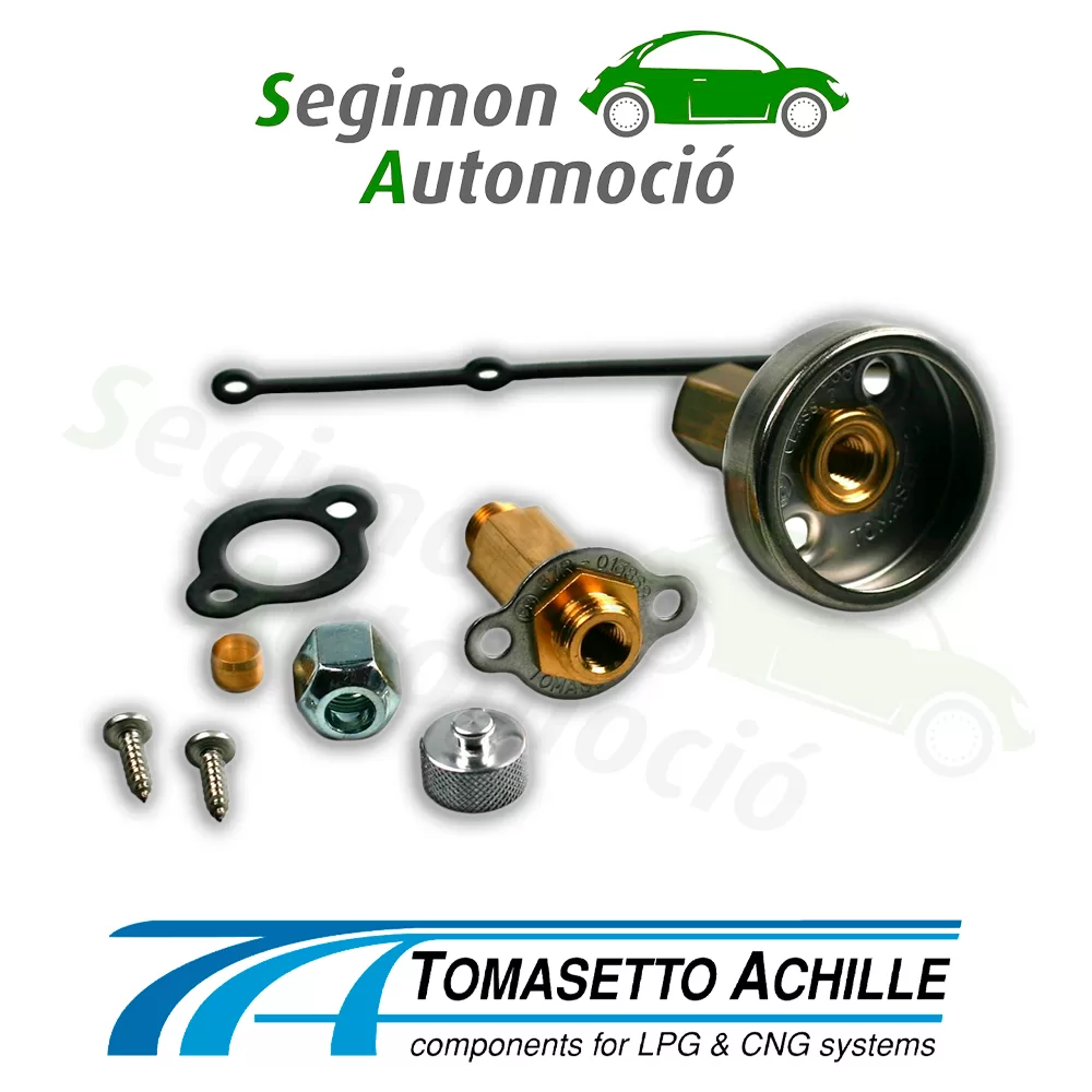 Tomasetto kit de boquilla de suministro mini M16 rosca externa + adaptador DISH