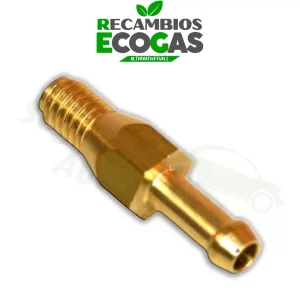 Boquilla roscada (con forma externa hexagonal y cónica)