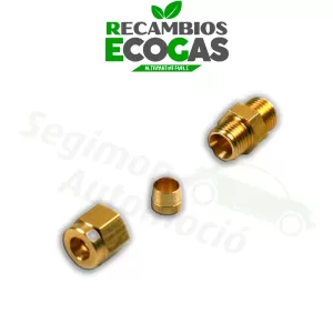 2 x Tornillo de empuñadura en estrella con casquillo distanciador para juego de soporte de botella de gas CAMPKO (reequipamiento de cierre rápido)