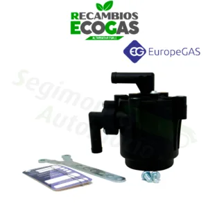 Europegas filtro fase gaseosa EG SPINNER 12/12 mm
