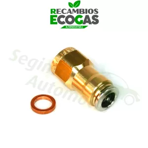 DREHMEISTER set de montaje 6 mm (conector, tuerca de rosca, casquillo)