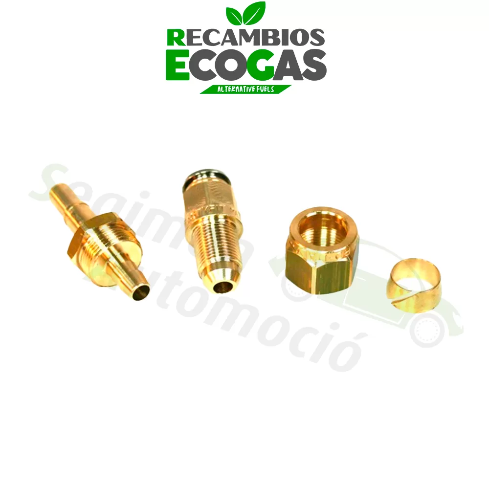 FARO FASTYFIT set de montaje 6 mm (niple, tuerca, casquillo, conector rápido)