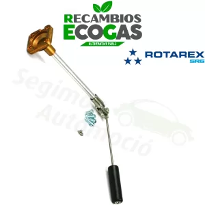 Indicador de nivel de gas para tanque GLP cilíndrico de 4 agujeros Ø270mm - 450mm | 52°