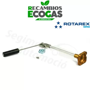 Indicador de nivel de gas para depósito de vapor de 4 agujeros, depósito de propano para autocaravanas Ø200mm - 400mm | 105°
