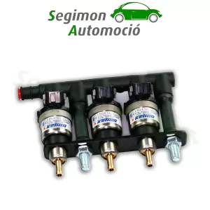 Keihin KN8 Rampa de inyección de 3 cilindros (32cc – 100cc)