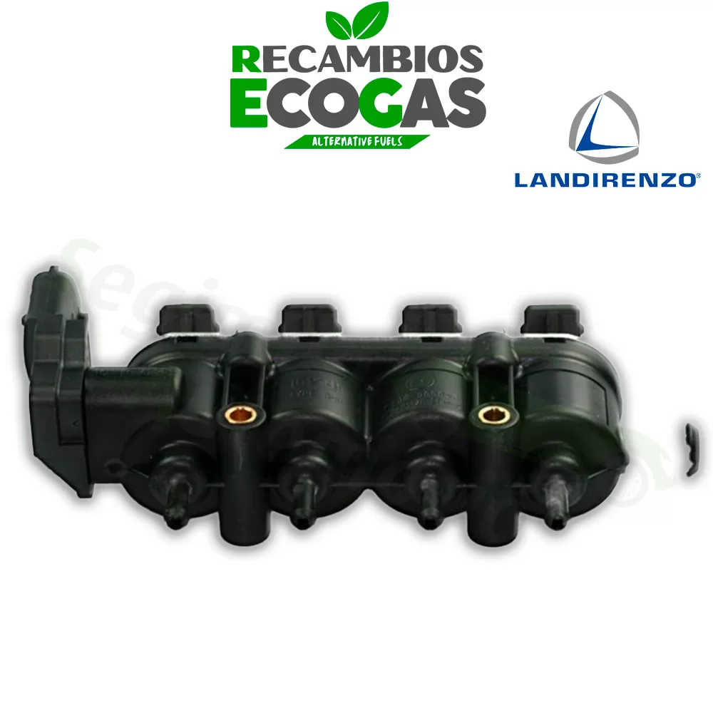 Inyector Landi Renzo MED GLP/GNC – 4 Cilindros con Sensor – Nueva Versión 12 Agujeros