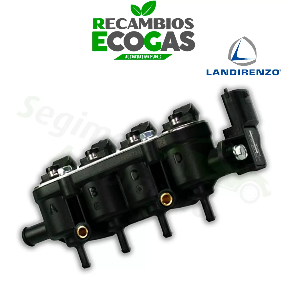 Inyector Landi Renzo MED GLP/GNC 4 Cilindros con Sensor – GI25-80 Violeta (12 Orificios)