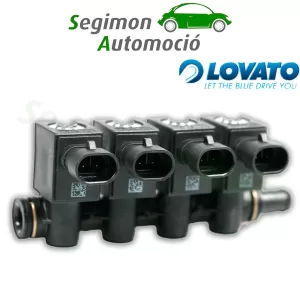 Rampa di iniezione Tartarini 3 cilindri EVO08G con sensore di temperatura