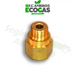 2 x Tornillo de empuñadura en estrella con casquillo distanciador para juego de soporte de botella de gas CAMPKO (reequipamiento de cierre rápido)