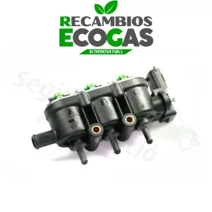 Inyectores GLP Landi Renzo RGI MED | Kit de 3 Inyectores con Sensor de Presión