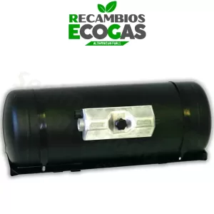 STAKO tanque GLP cilíndrico con placa de válvula de 4 agujeros - diámetro 300mm