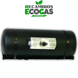 STAKO tanque GLP cilíndrico con placa de válvula de 4 agujeros - diámetro 400mm