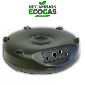 GZWM tanque GLP toroidal con placa de válvulas de 4 agujeros - diámetro 650mm