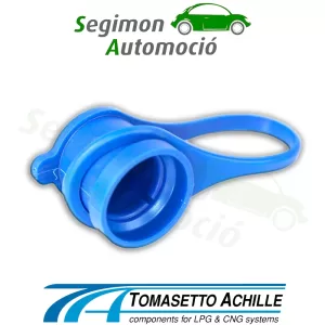 Válvula de gas con mando a distancia GS8 Manguera con tuerca 8mm TRUMA