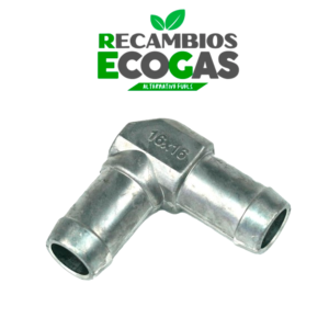 Codo de 90° (aluminio)