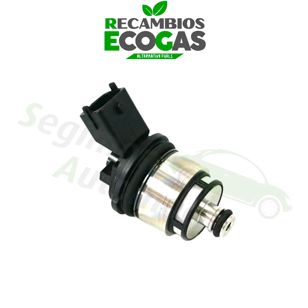 Inyector Individual GLP/GNC Landi Renzo GI25-65 Medio Bosch (Negro)