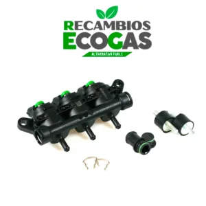 Inyector Landi Renzo GI25-22 Naranja (Pequeño) Individual - Enchufe AMP/Bosch