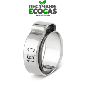 ABA Abrazadera de 1 oreja con anillo de inserción W4