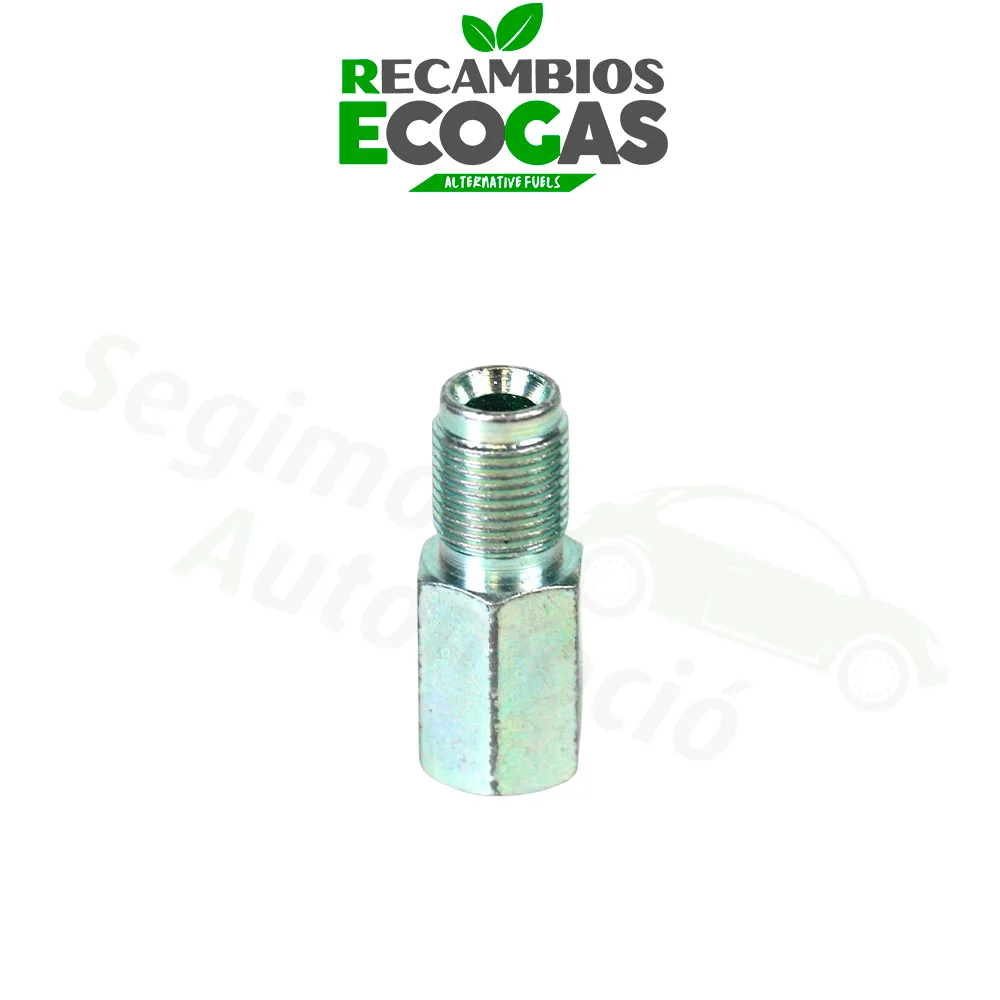 Boquilla roscada zincada M12x1 (GNC)
