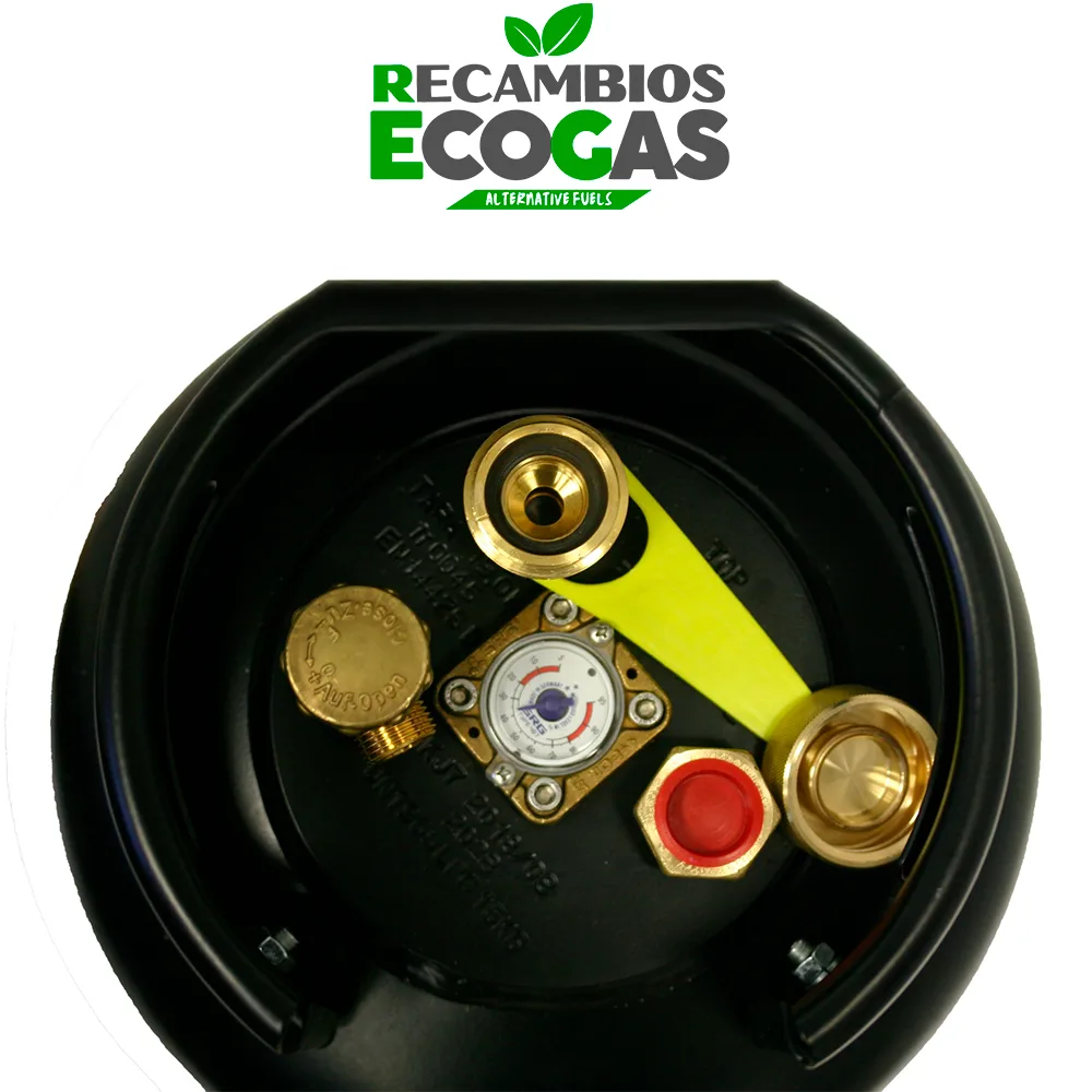 Cilindro de gas Ø 300 x 720 mm 36L - extracción líquida para montacargas, etc.
