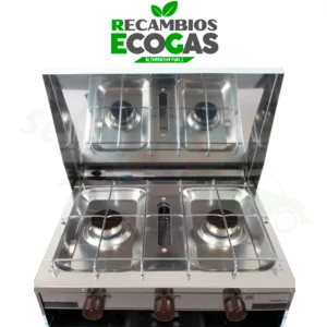 Thetford K1540 Placa de cocina con quemador - Doble combustible