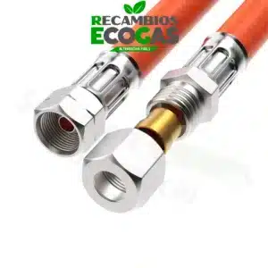 CAMPKO Manguera de gas (presión media) 1/4-LH x M14x1,5 (8 mm)