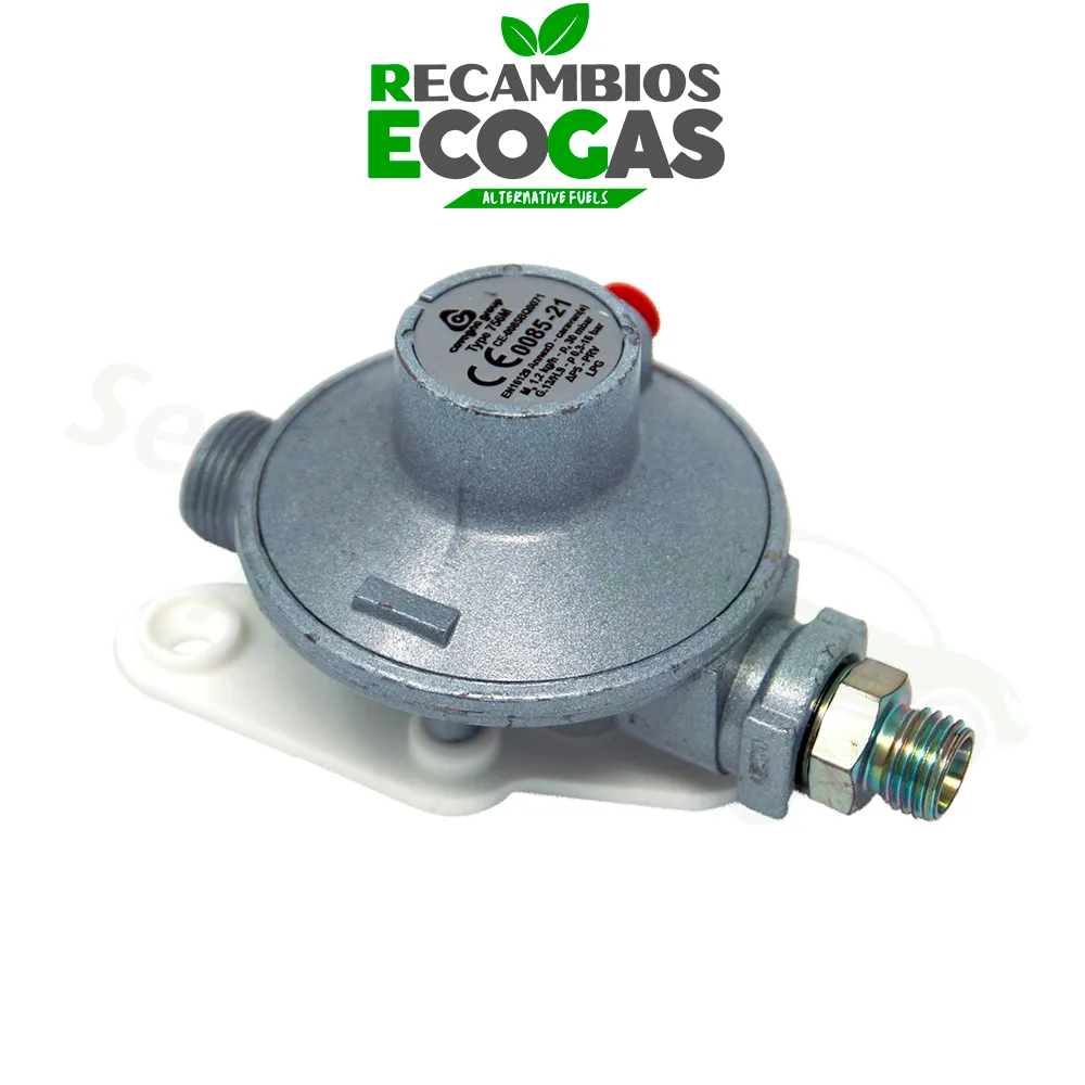 Cavagna regulador de presión baja 30mbar 1,2kg/h WM M20x1,5 x SRV8 1-st