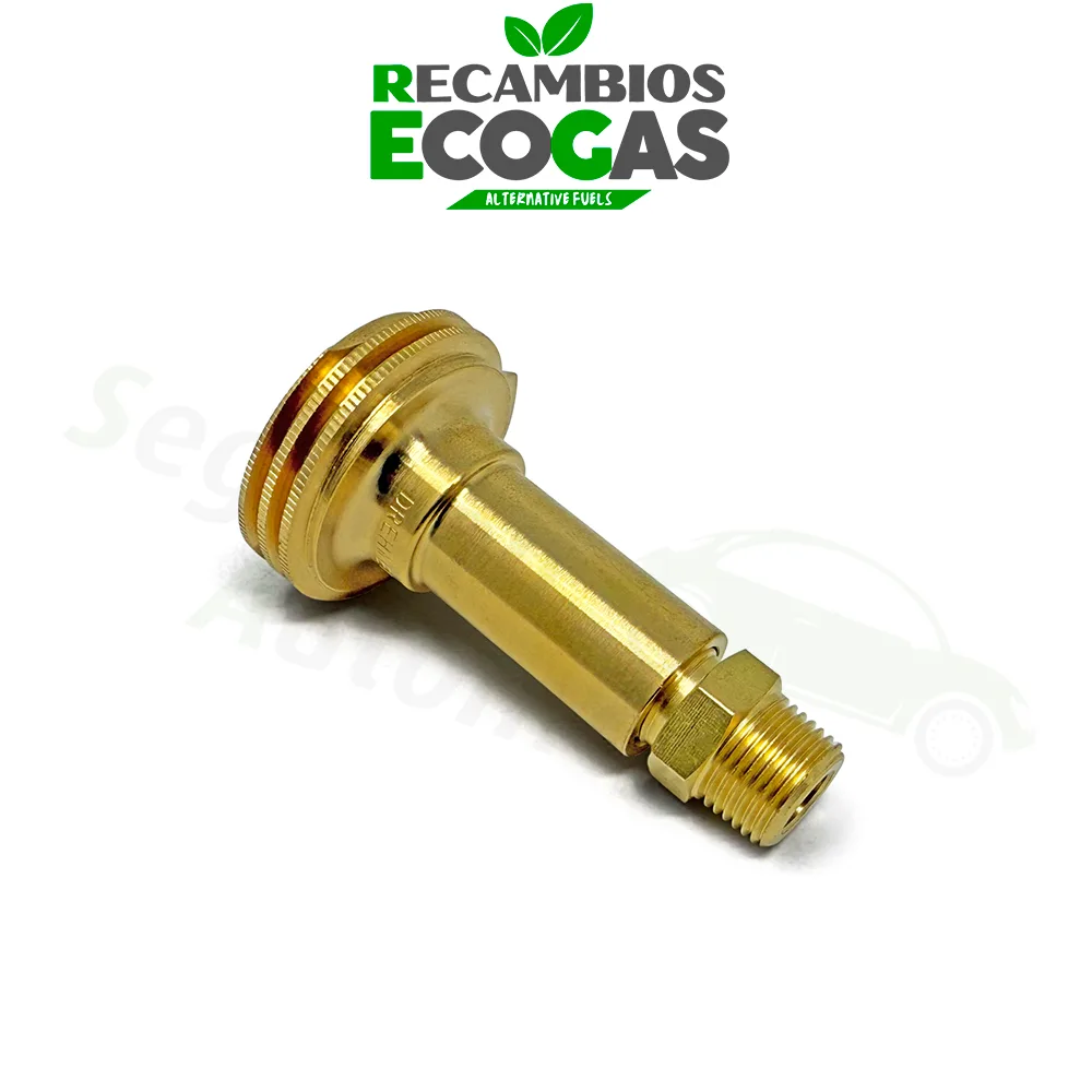Adaptador DREHMEISTER ACME GPL com rosca NPT de 3/8" - válvula de enchimento de tanque de 4 furos