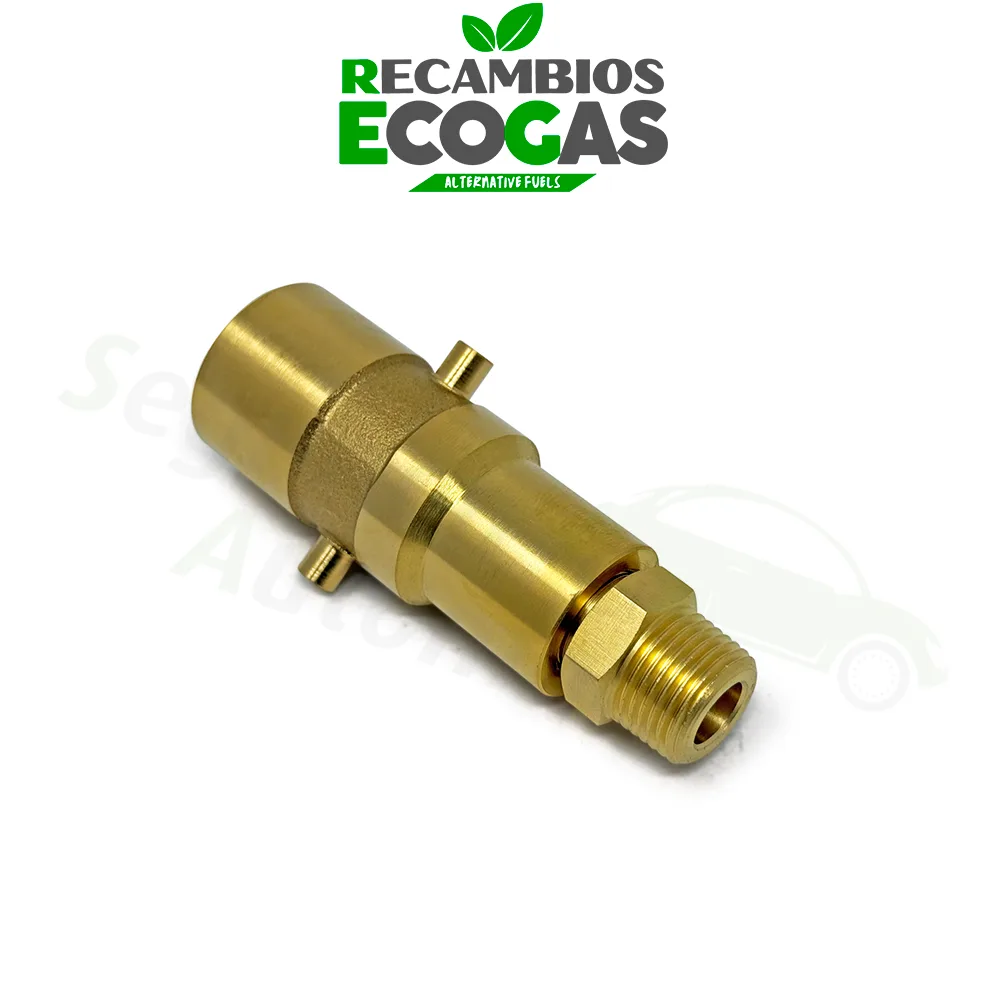 DREHMEISTER 3/8' NPT Adaptador GPL de baioneta roscada - Válvula de enchimento de tanque de 4 furos