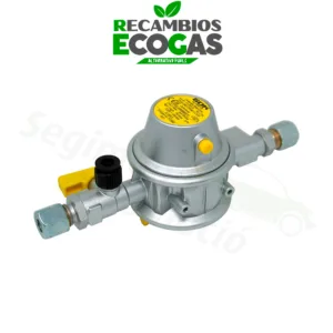 Sistema de regulación 30 mbar 1,5kg/h incl. sensor de impacto (uso de gas durante la conducción)