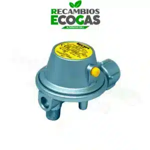 GOK regulador de presión GLP Caramatic BasicOne EN61 0,8kg/h 30mbar – KLF x G1/4LH-KN-90° PRV