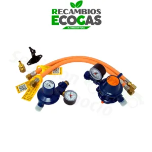 Regulador de GLP GOK FL90-4 4 kg/h 50mbar Combi A x G1/2LH-KN SAV PRV Marina
