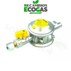 GOK regulador de presión baja 30 mbar 1,5 kg/h recto 8 mm incl. manómetro